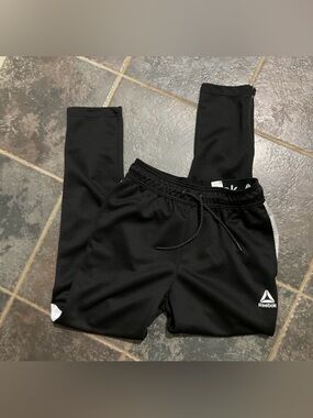 Reebok Women's Black Track Pants.
Size Small